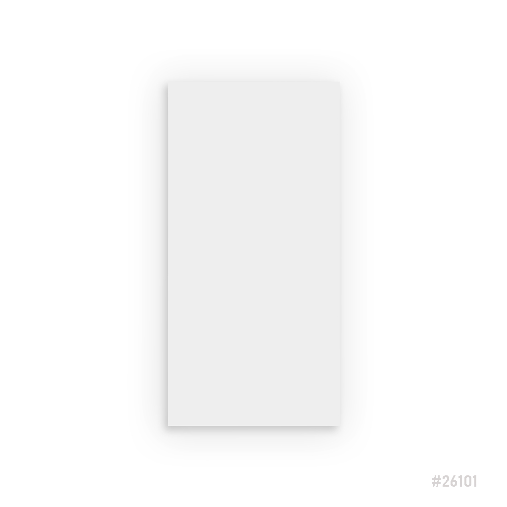 Wall Tile Glazed 300 x 600mm Matt White