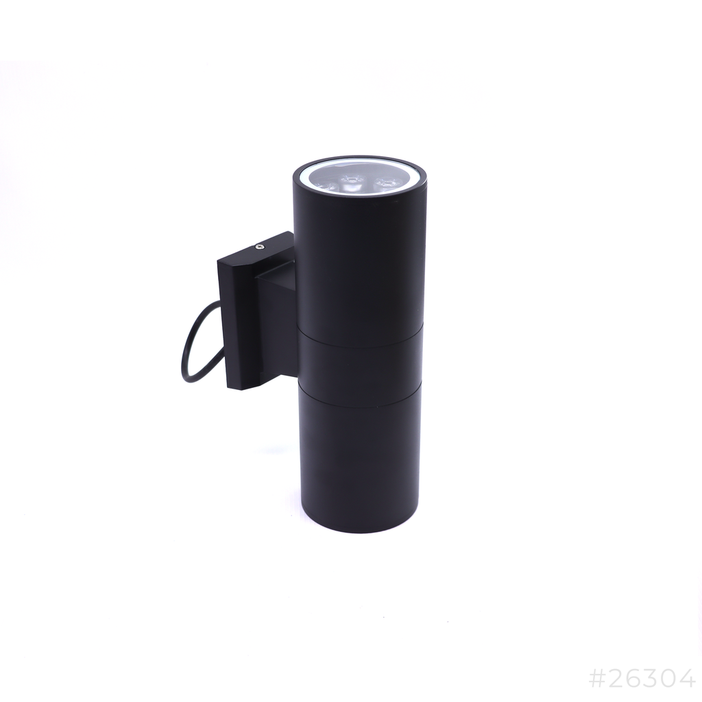 Wall Light Up and Down 260x90mm 2x6w Black