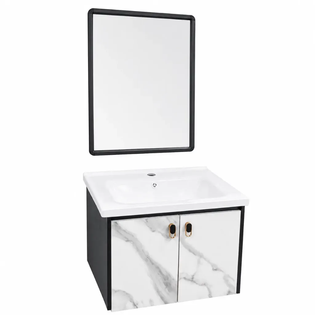 Basin Cabinet with Mirror Sitong JJ0675-60 B:600x470x440mm M:500x700mm [2 Box]