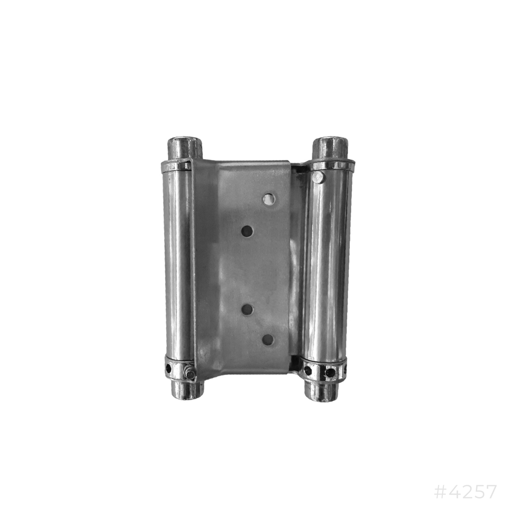 Double-Axis Spring Hinge 4" SS 25kg Pair