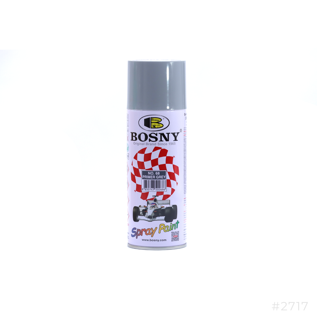 Spray Paint Bosny Primer Grey #68