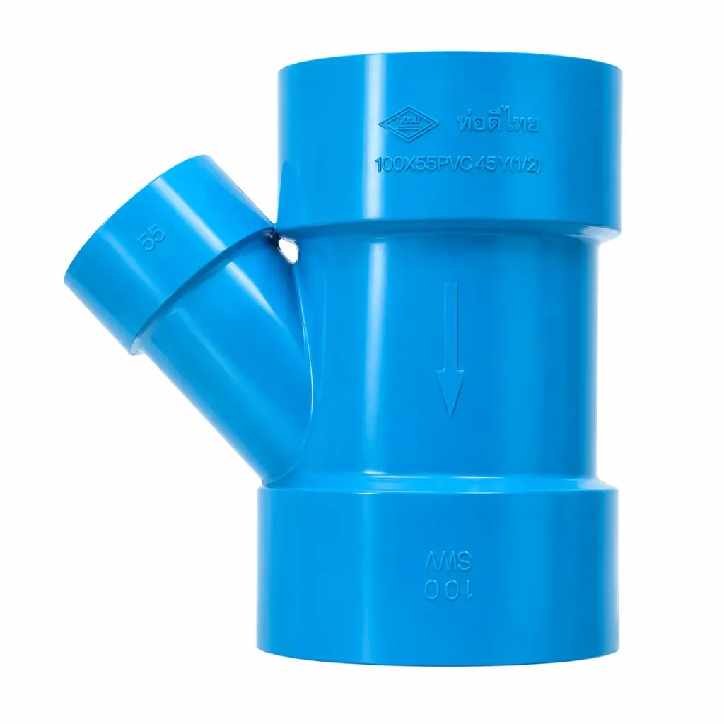 [3879] Y Tee Reducing 45° 8.5 4"x2"