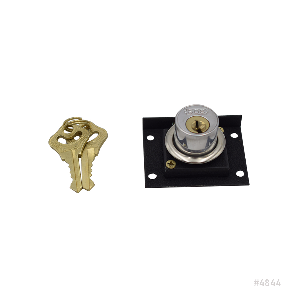 Drawer Lock 808 Brass Key CP Art HL502P/HL500