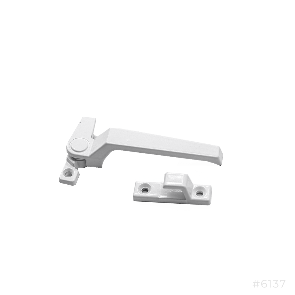 [6137] Window Handle Left 609L White