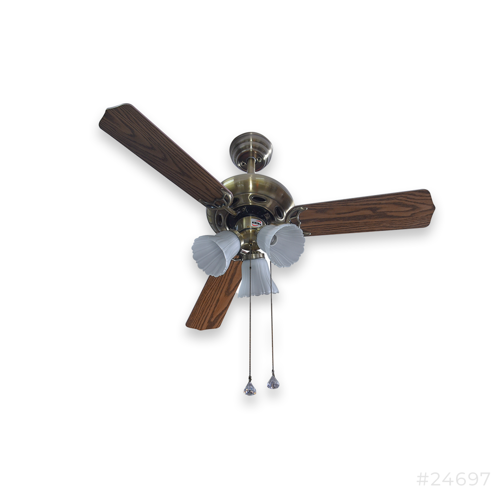 Ceiling Fan with Light F0113-42-AB