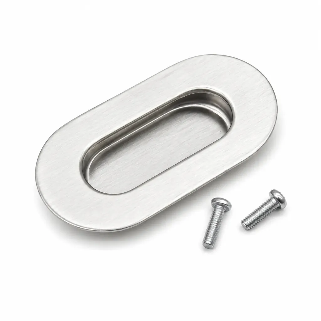 SS Oval Sliding Handle 64mm 