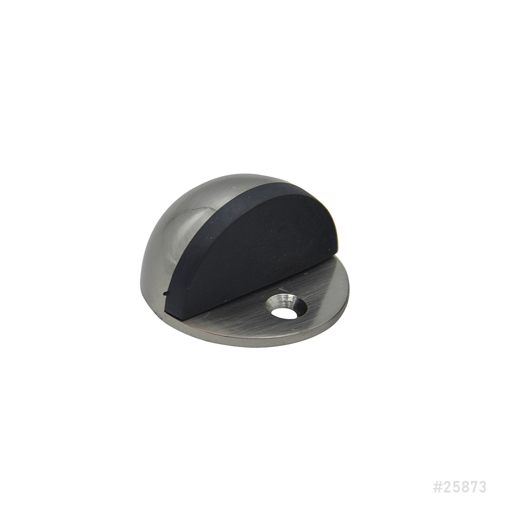 Door Stopper Half Round Zinc 833