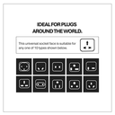 Extension Socket 6way 3m Universal PT-916 Power Track