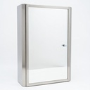 SS Mirror Cabinet 2106 14"x20" Left