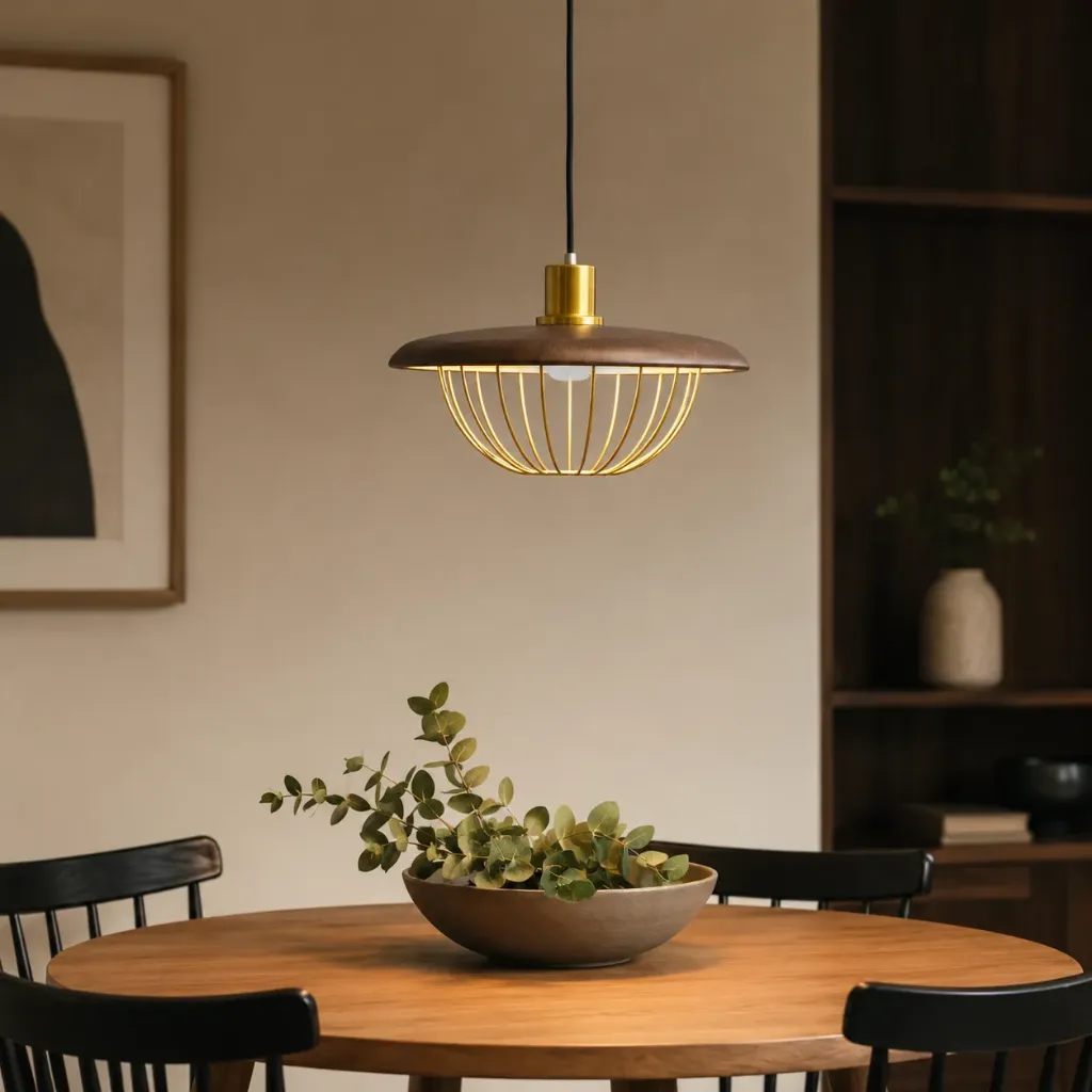 Pendant Light Single E27 TMLS20233 Champagne