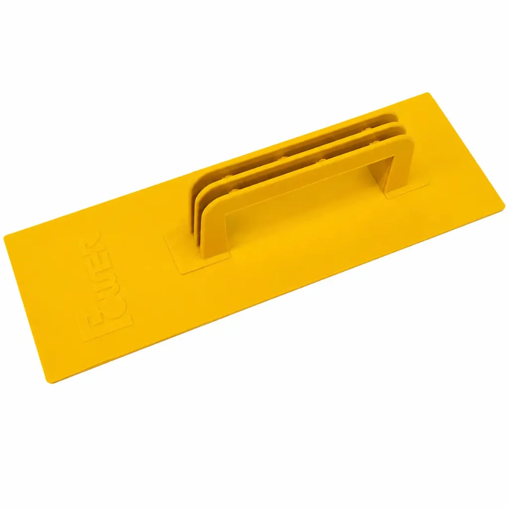 [26454] Plastering Trowel Pvc Yellow Power 10x30cm