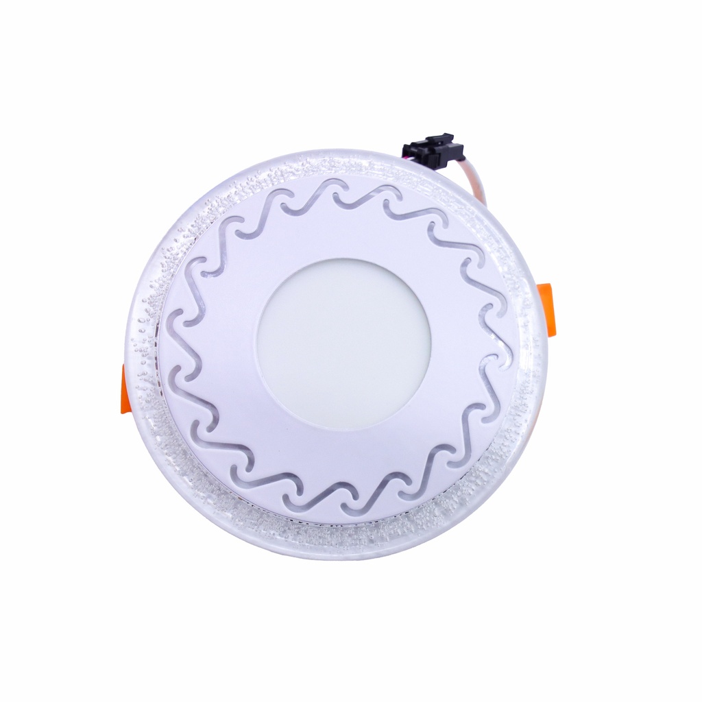 Led Panel Light Round Pink 120mm Flush Mount B55G-3+3W-P Konnice