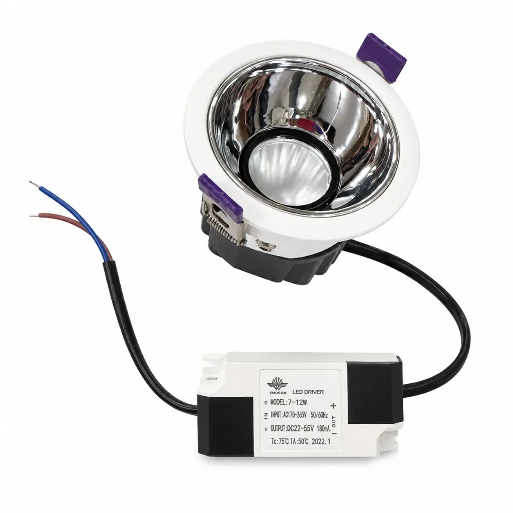 Led Spotlight 12w Silver Day Light King on