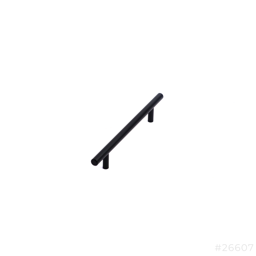 [26607] Cabinet Handle Black 128x10mm Robustline