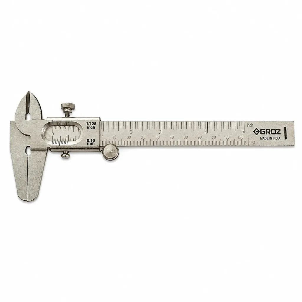 Vernier Caliper 5" VC/5/EC Nickel Groz