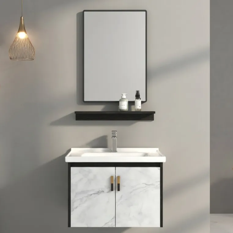 Basin Cabinet with Mirror Sitong JJ0675-60 B:600x470x440mm M:500x700mm [2 Box]