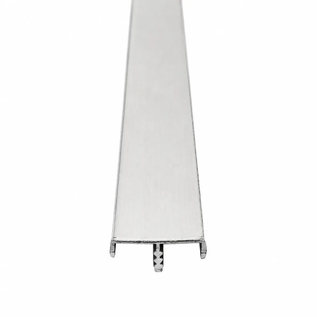 Aluminum Channel DR79 Matt Silver 3m