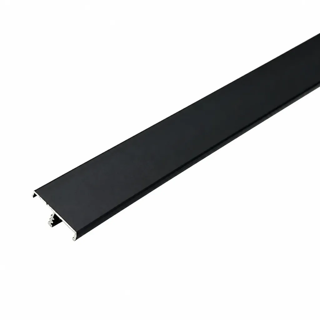 Aluminum Channel DR80 Matt Black 3M