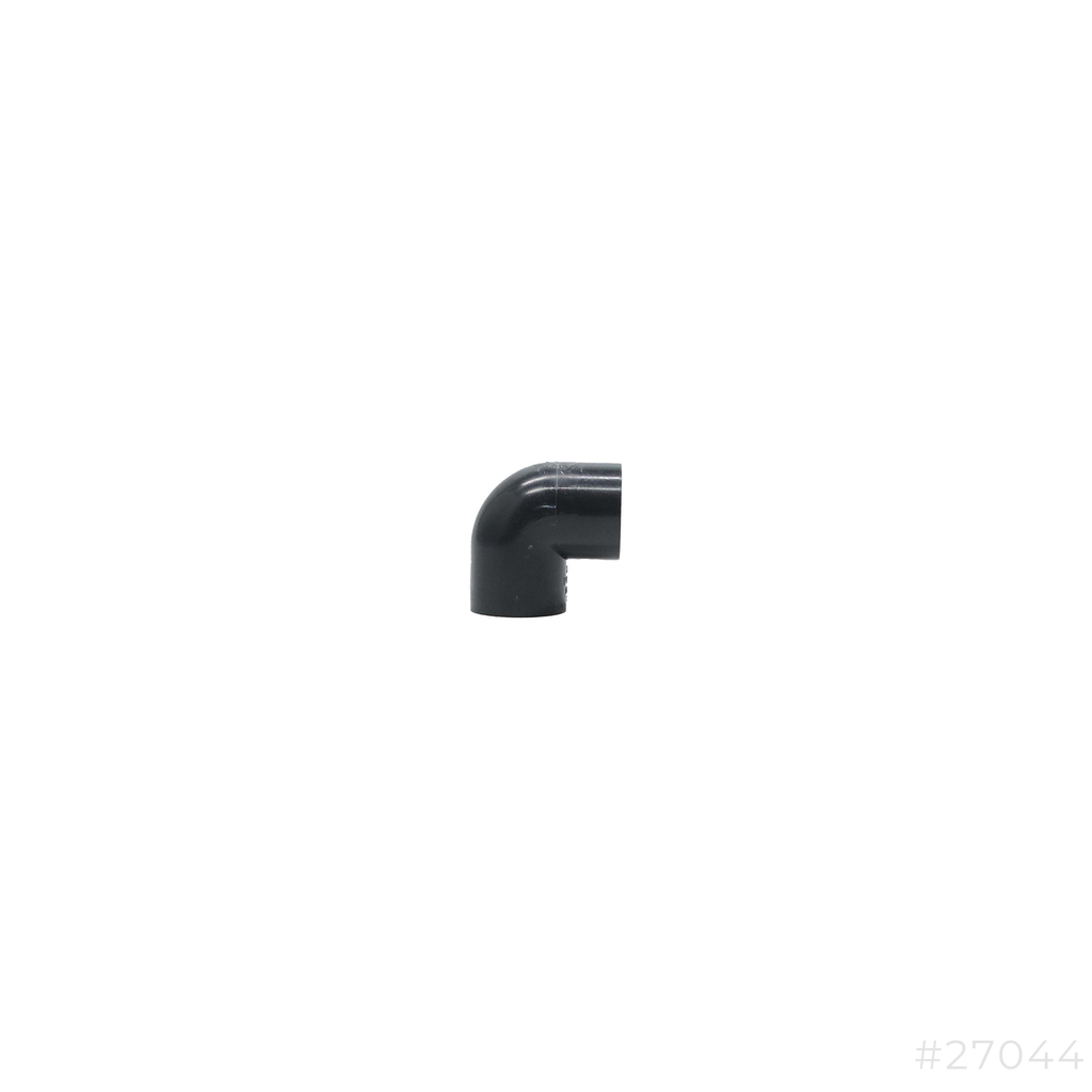 Pvc Conduit Elbow 25mm Black Cavil