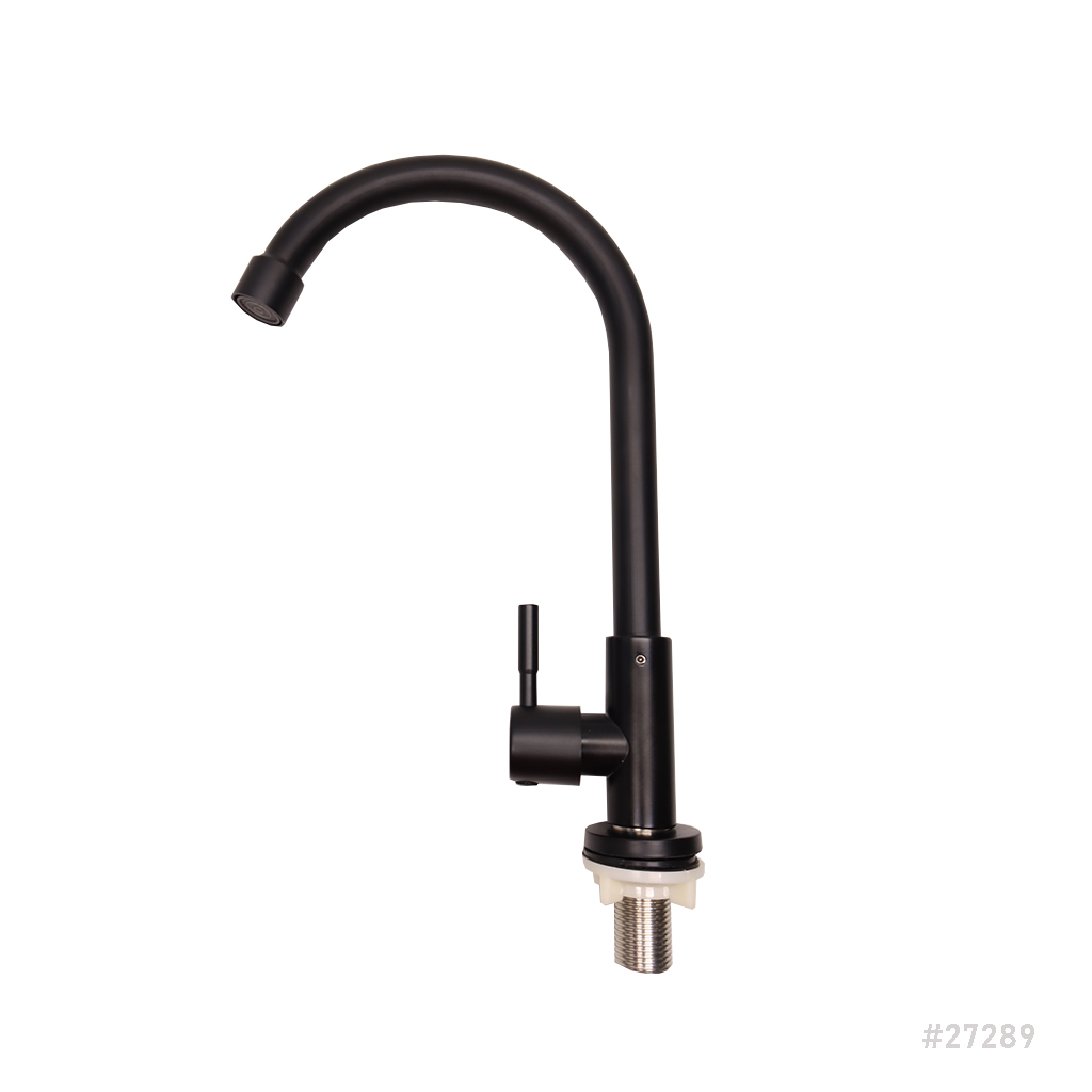 [27289] Sink Tap Single 3080HS Black