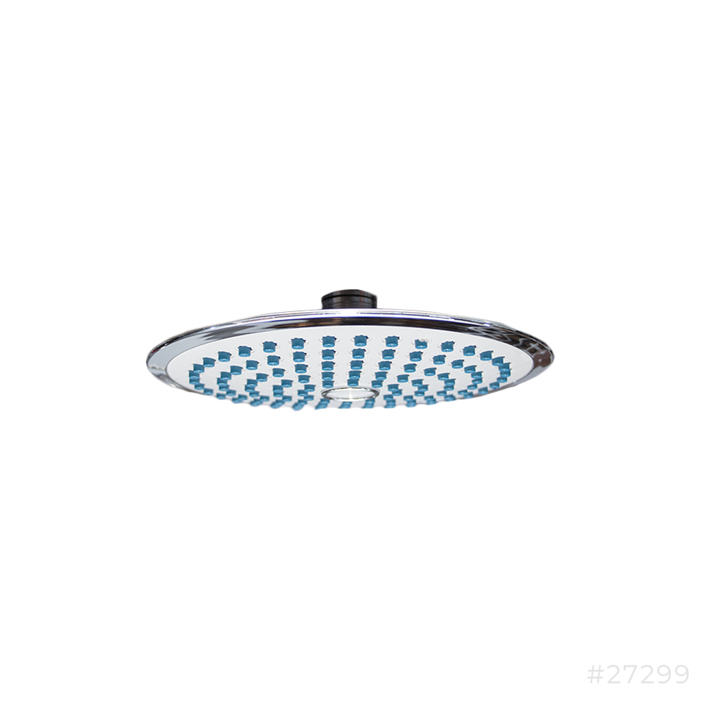 PVC Shower Head Round 8" Polish