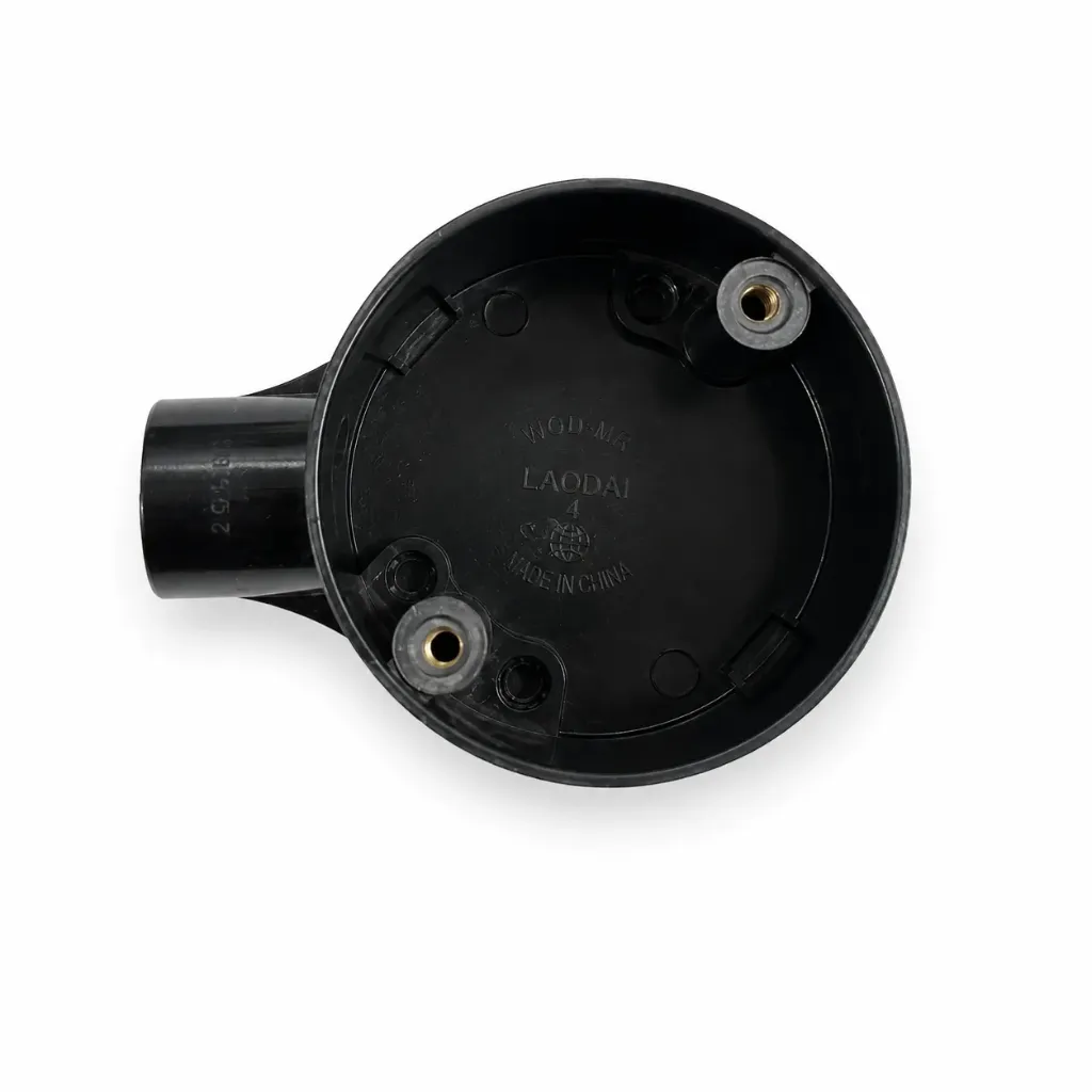 Conduit Junction Box 1-way 20mm Decoduct with Lid and Screw