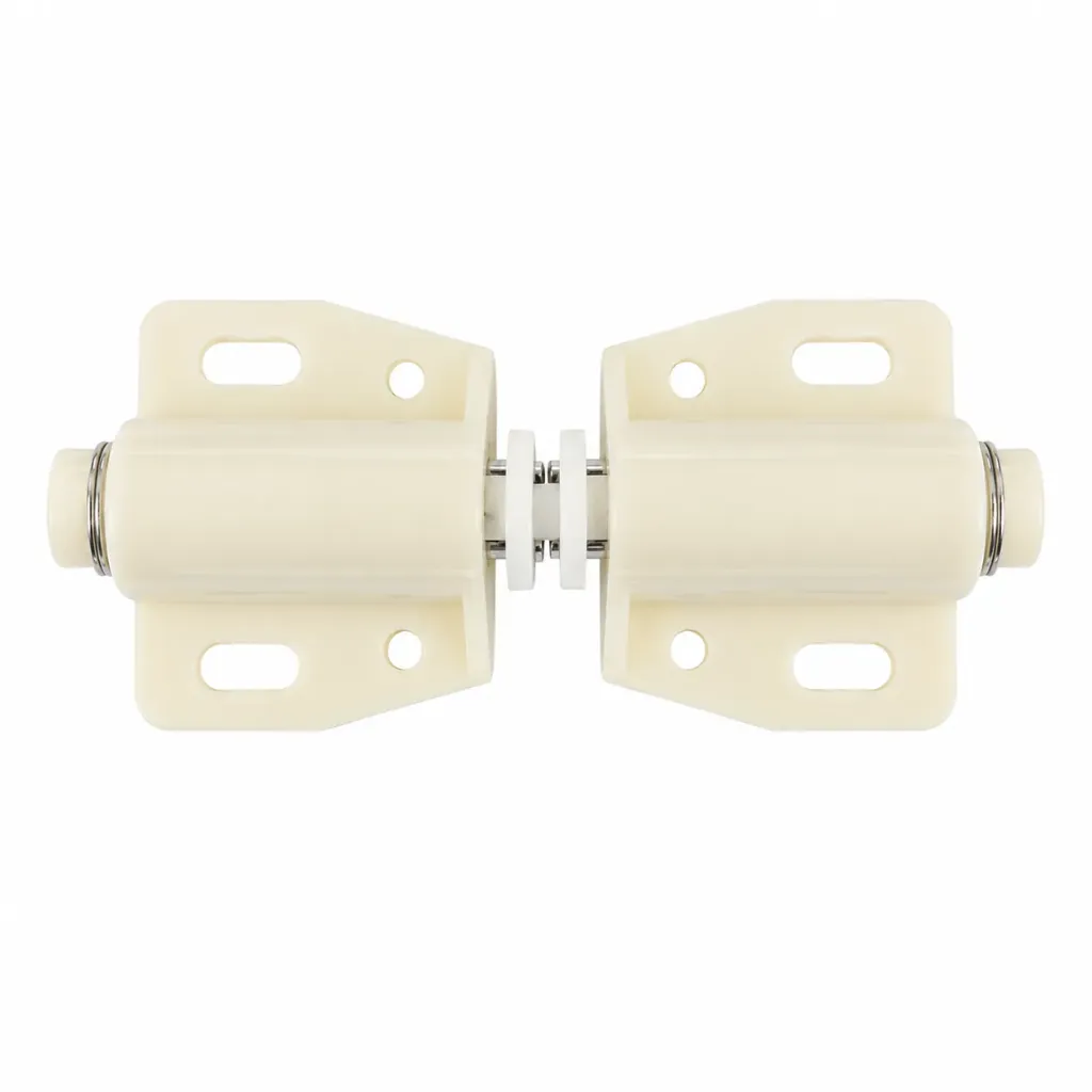 Pvc Magnetic Glass Door Catch 35mm Pair