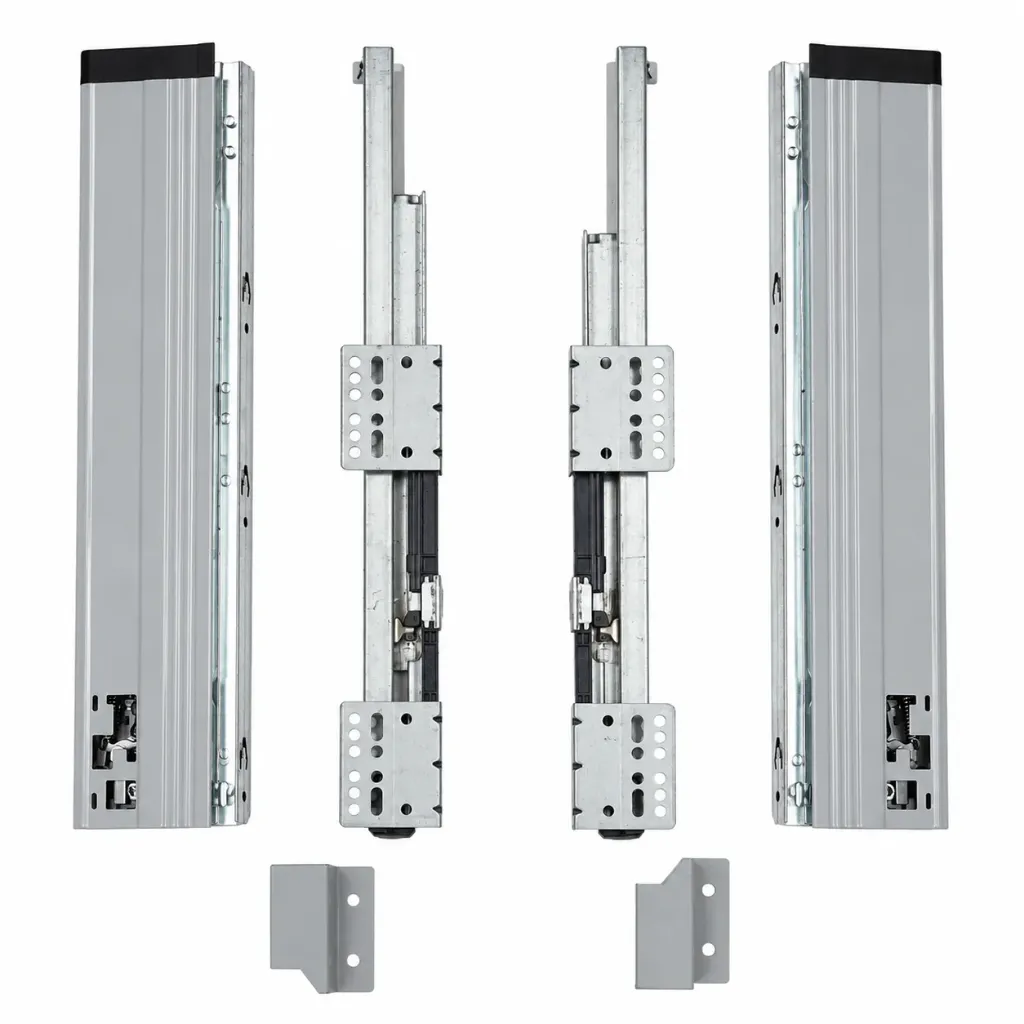 Drawer Slide Q001-D 18" Pair