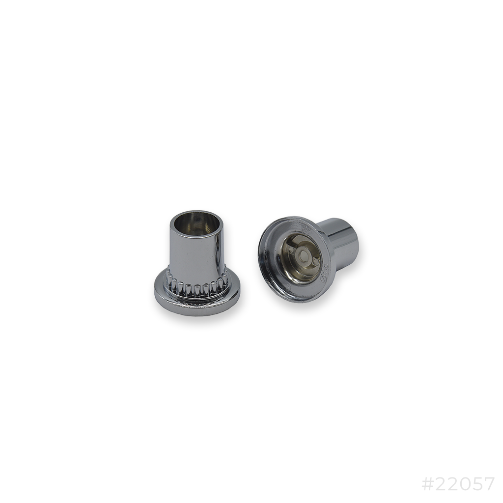 [22057] Towel Pipe Holder CP HD-X01-19mm Pair
