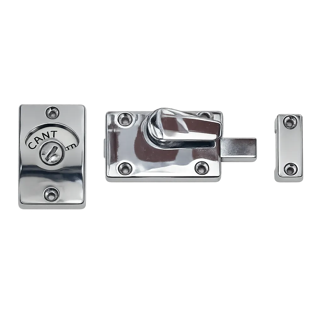Vacant/Engaged Bathroom Lock Union