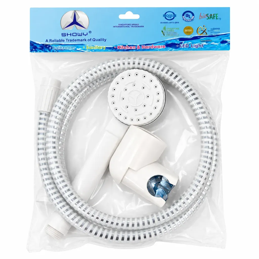 Hand Shower Set 2367-201 White Showy