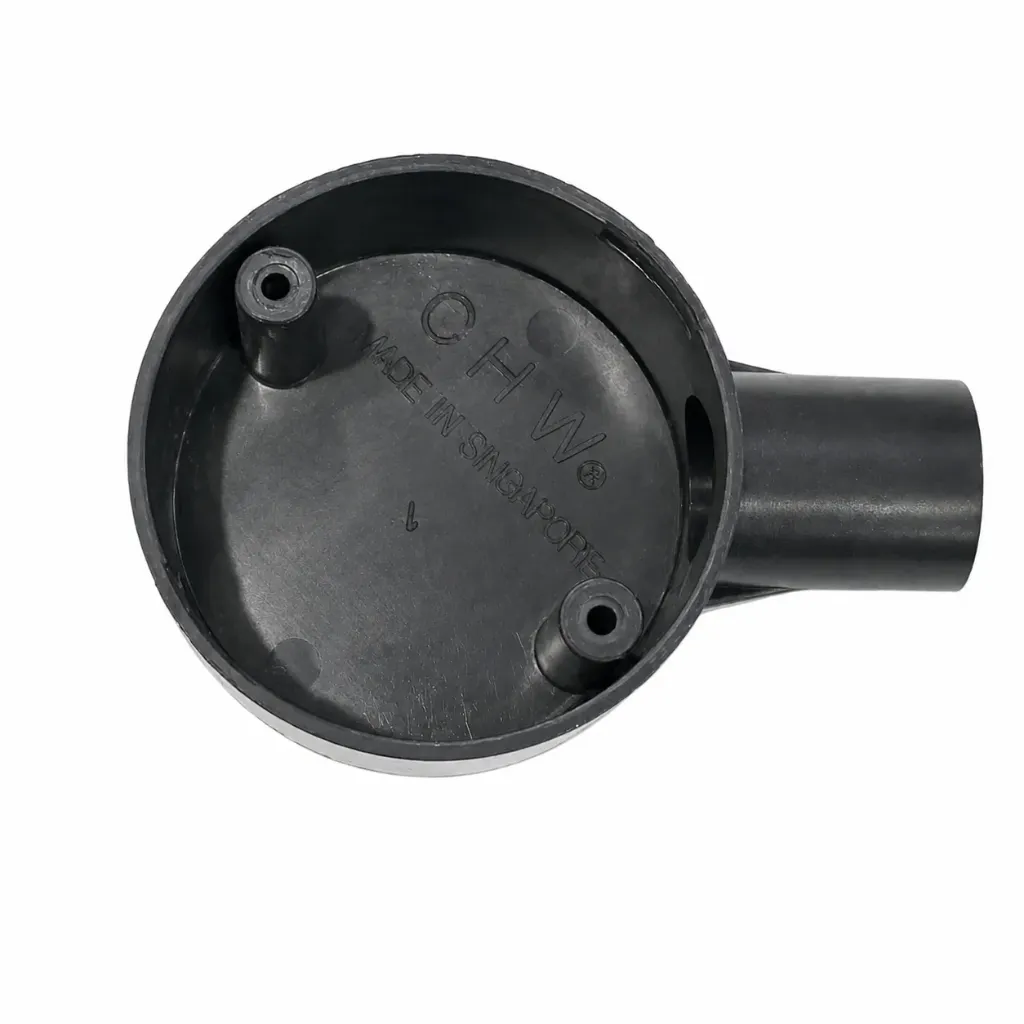 [1008] Conduit Junction Box 1-way 20mm with Lid