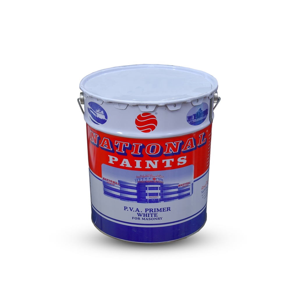 [1536] National Wall Sealer Interior P.V.A Primer 18Ltr Water Base White