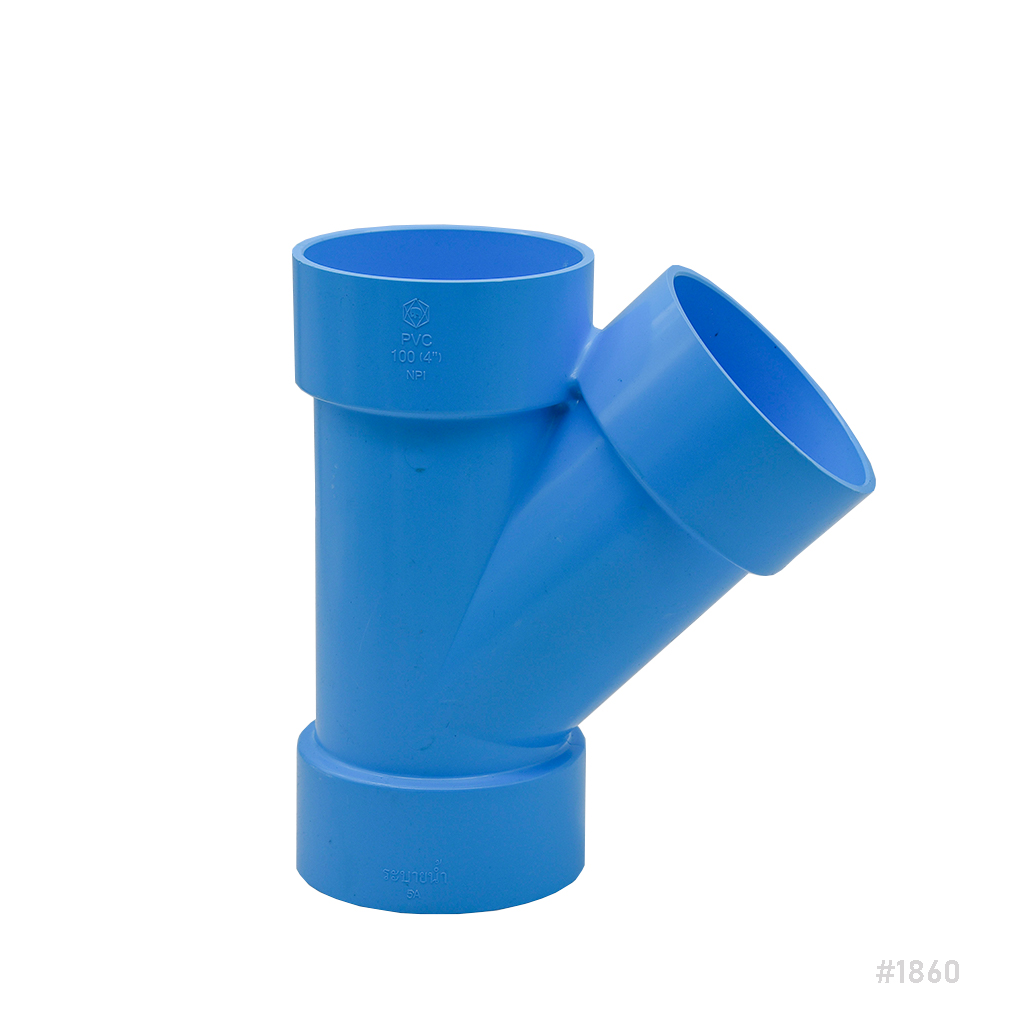 [1860] Y Tee 45° 8.5 4"