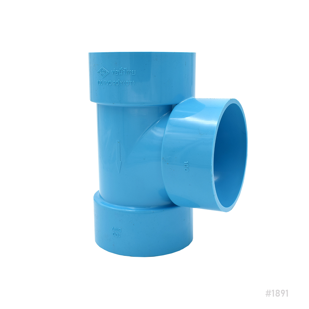 Tee 90° Pvc C8.5 4"