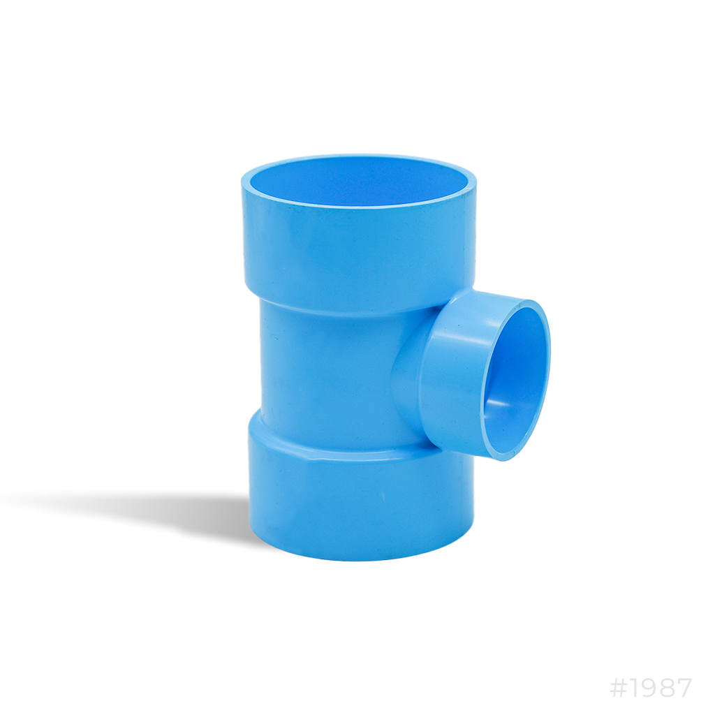 [1987] Reducing Tee Pvc C8.5 4"x3"