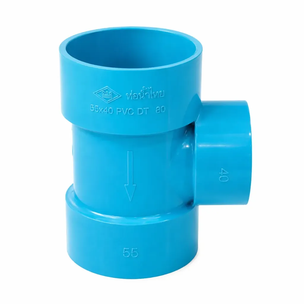 [1989] Reducing Tee Pvc C8.5 2" x 1-1/2"