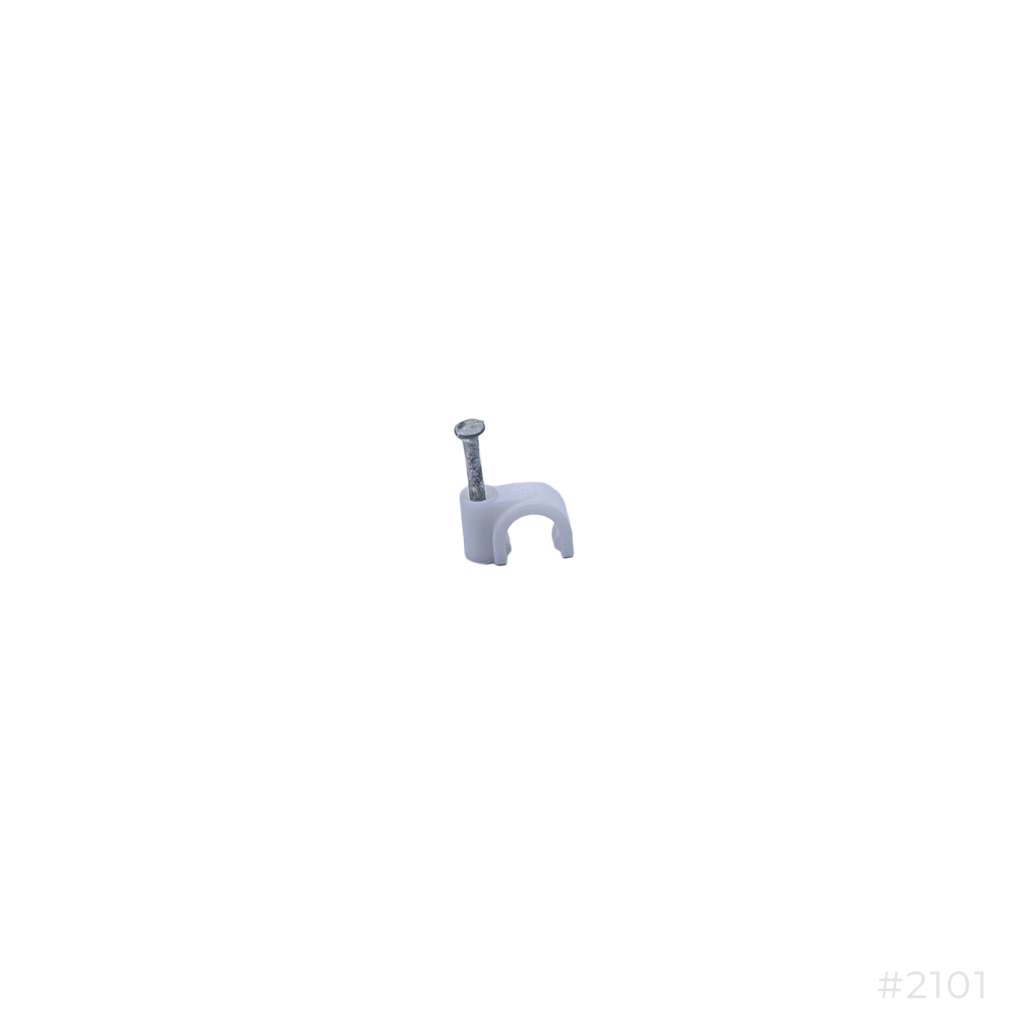 [2101] Pvc Cable Clip 5mm