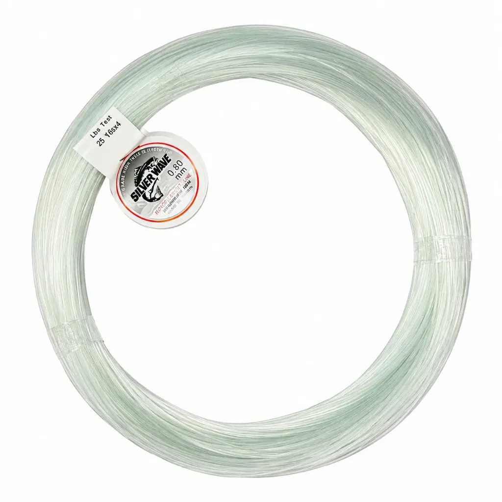 Fishing Line #0.8mmx100y Silver Wave