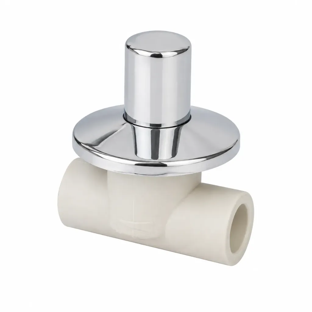 Vesbo Chrome Valve 20mm