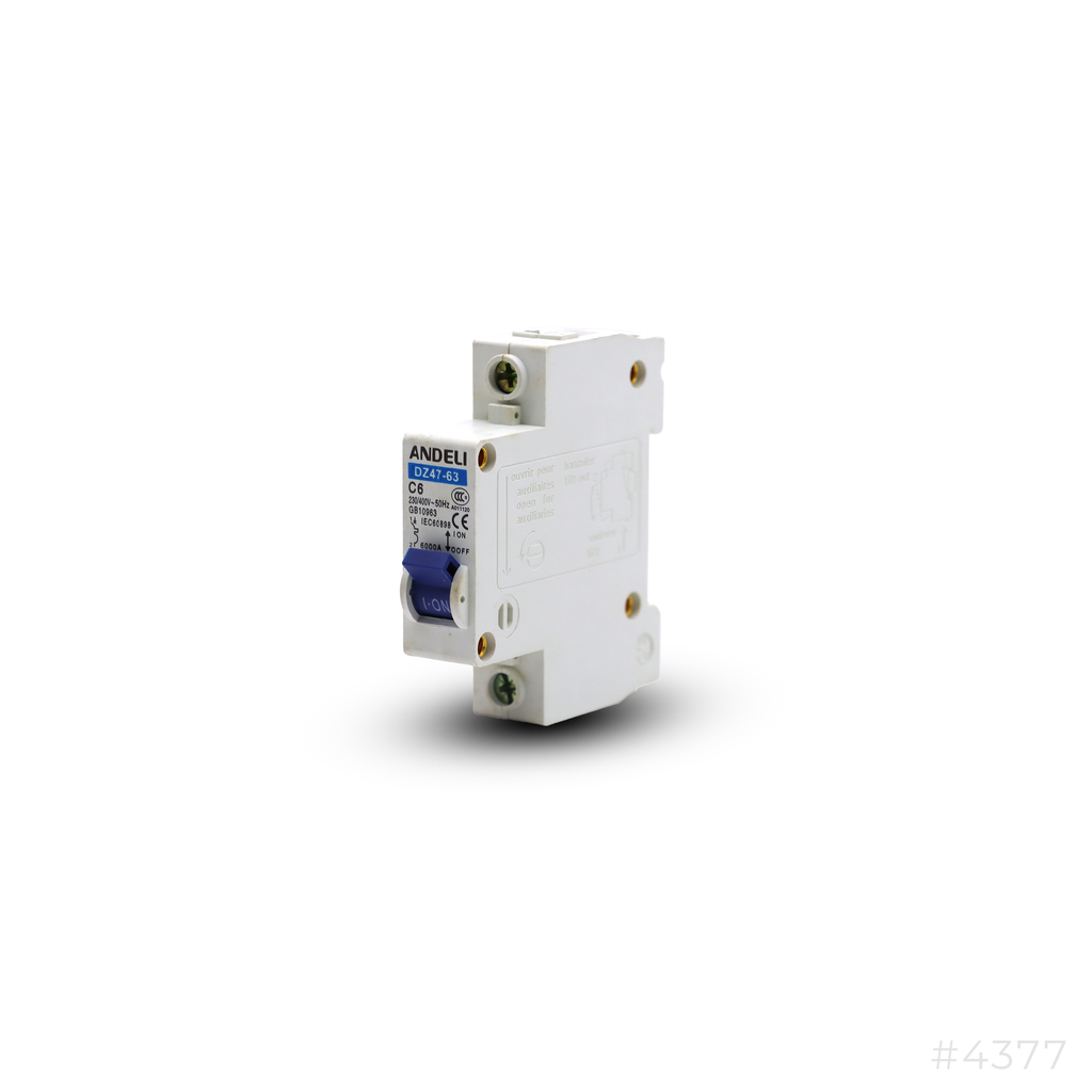[4377] Circuit Breaker Andeli HP DZ47-63 6A