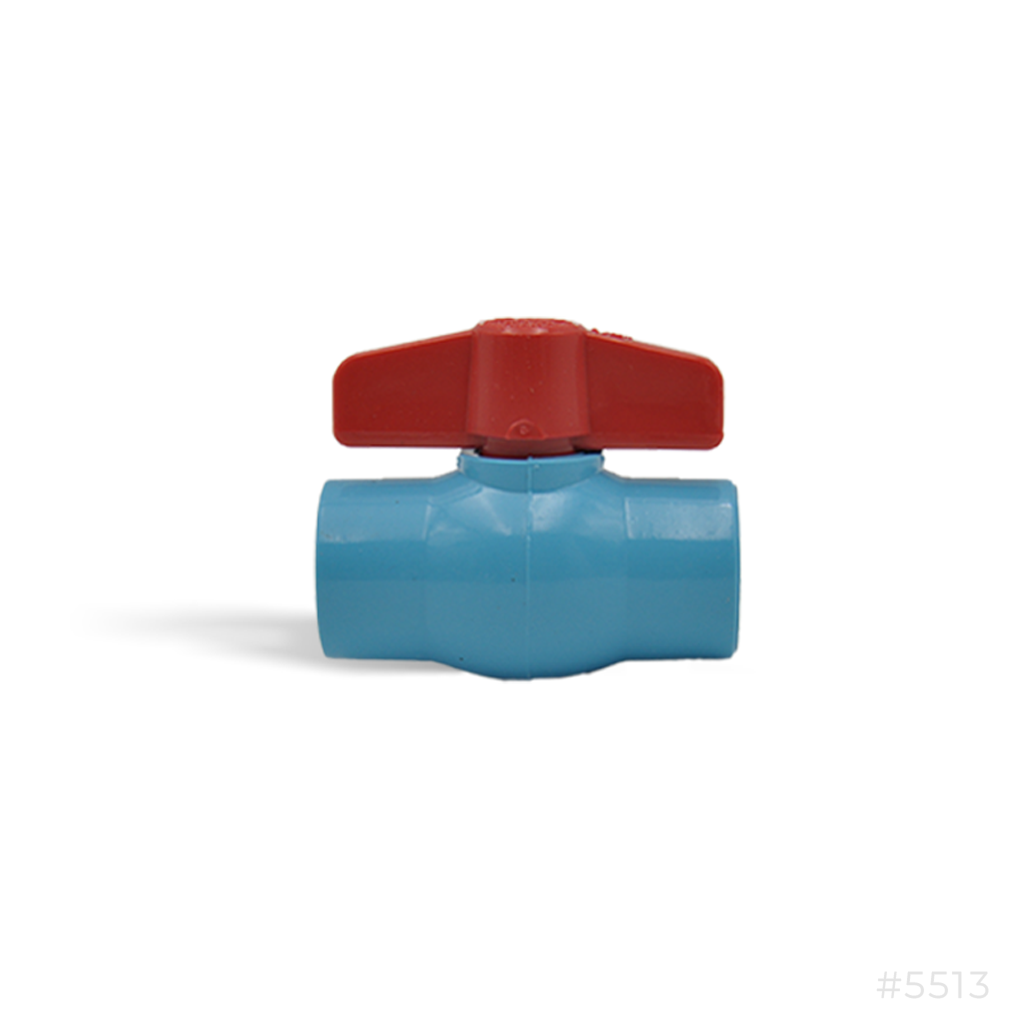 [5513] Ball Valve Pvc 1-1/2" - 1-1/2"