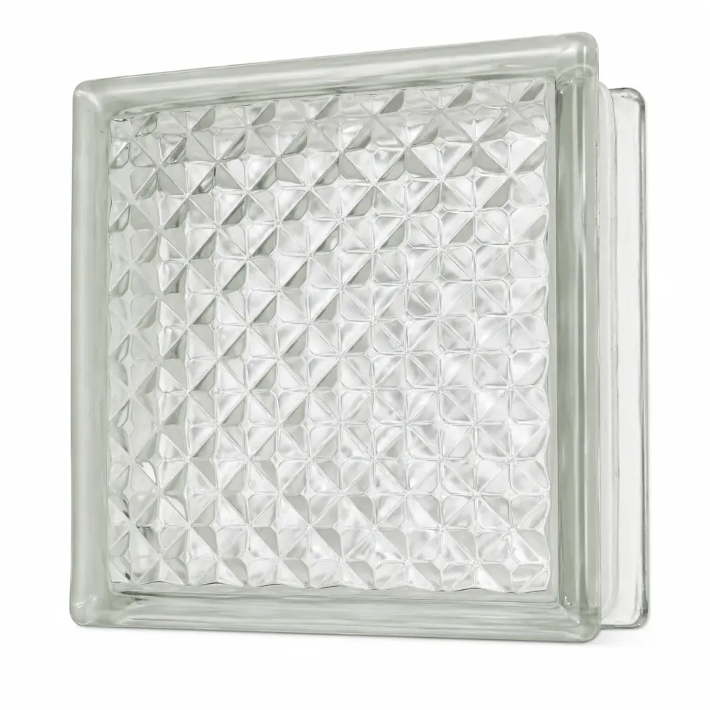 Glass Block Lattice Clear C0318