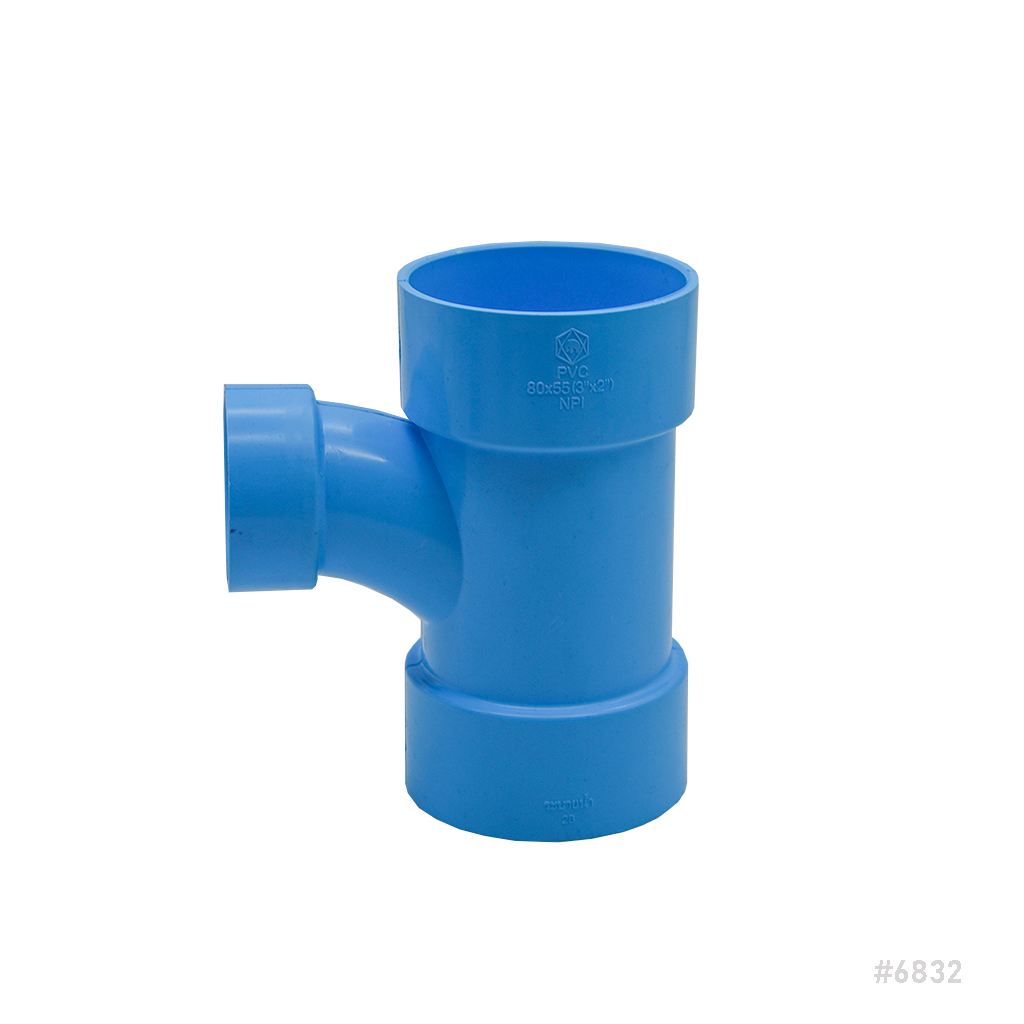 [6832] Y L Tee Reducing 8.5 90° 3"x2"