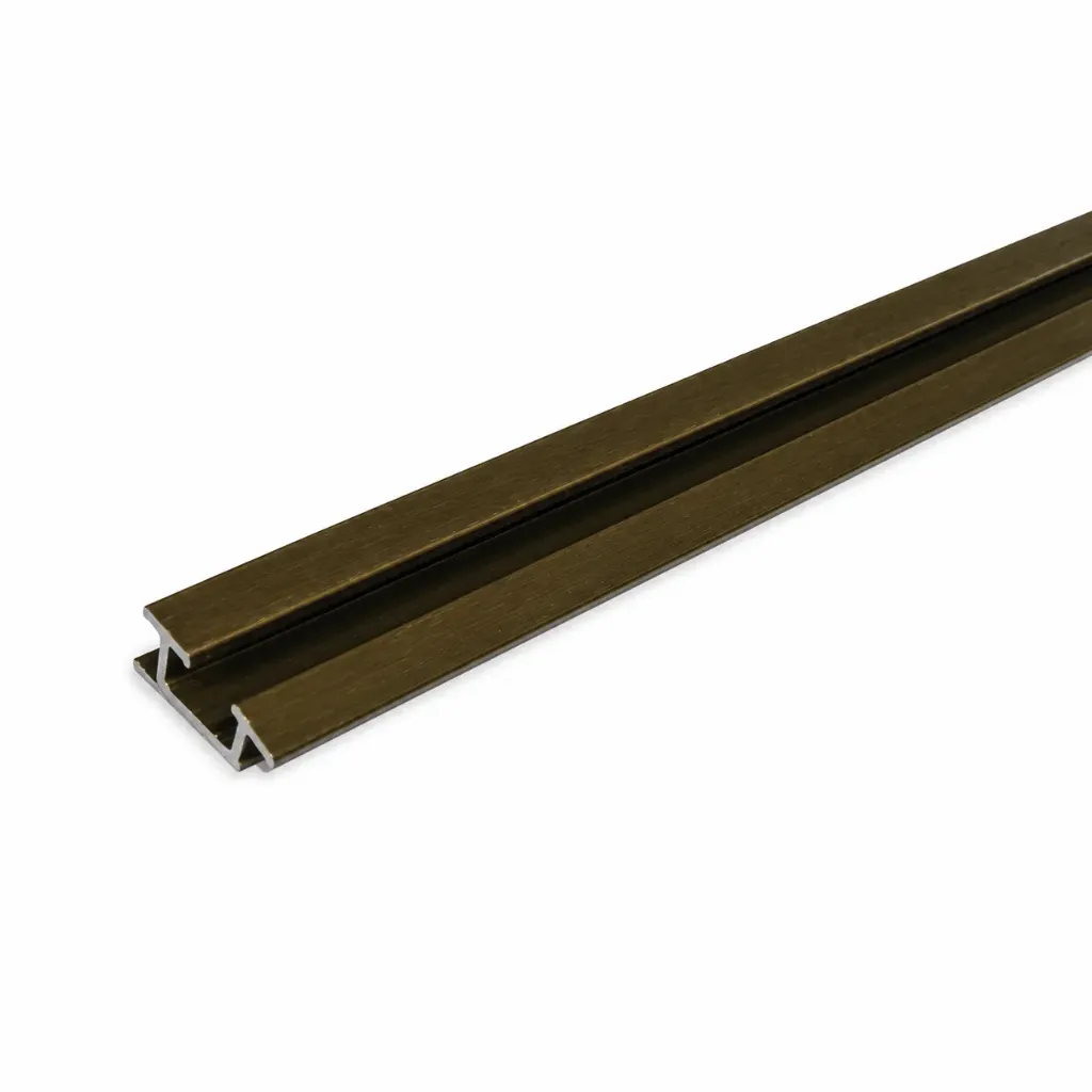 Pvc Cup Slide Railing Only 1Pcs Brown 12ft