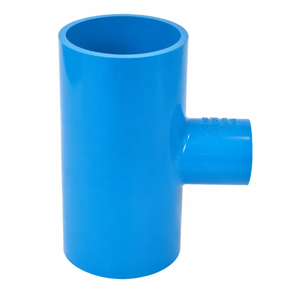 Reducing Tee Pvc C13.5 2-1/2" x 1"