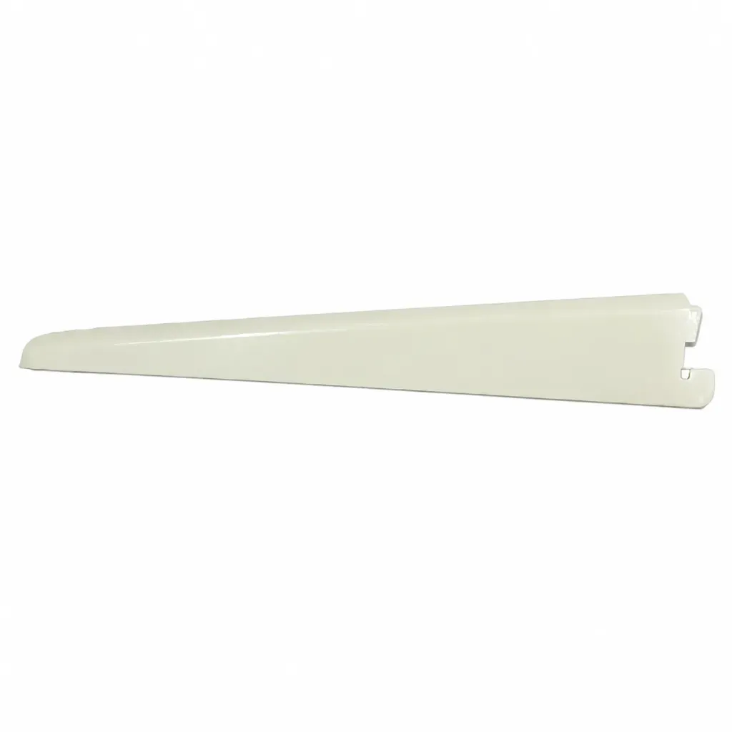 Double Channel Bracket White 27cm