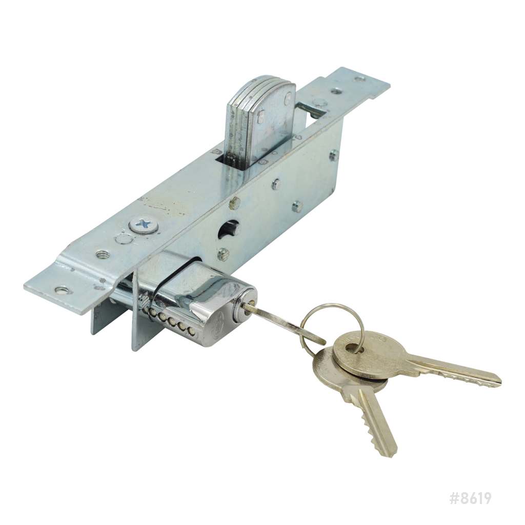 [8619] Sliding Door Lock with Cylinder 41055