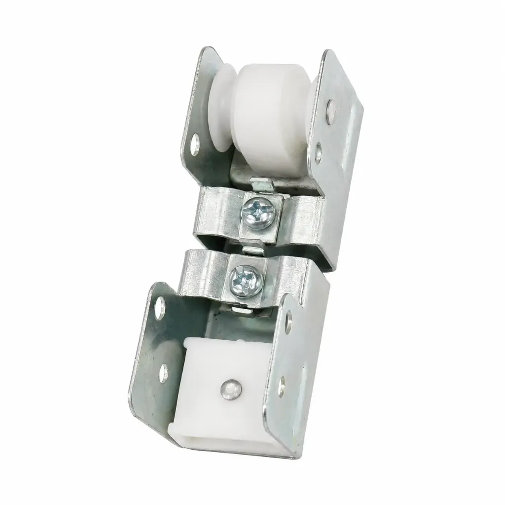 Showy Aluminum Curtain Track Pulley 20-Pieces Set 7528 