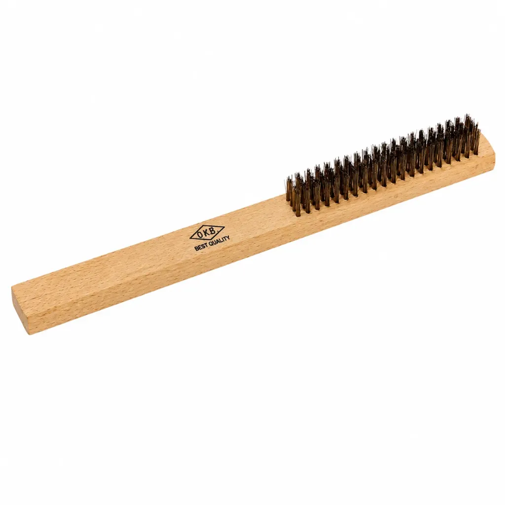 Okb Brass Wire Brush 4 Row